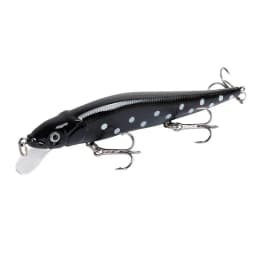 1pc 4.52inch/0.49oz Plastic Simulation Lure, Minnow Hard Bait With 3 Treble Hooks, Artificial Bait For Pike Carp