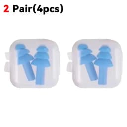 25/1Pair Ear Plugs Sleeping Noise Cancelling Reusable Silicone Sound Block Earplugs Summer Waterproof Swimming Ear Plug With Box
