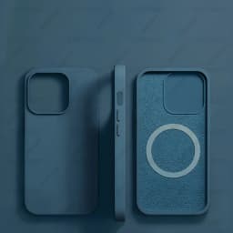 Original Magnetic Liquid Silicone Shockproof Case For iPhone 16 11 12 14 13 15 Pro Max 16 Plus For Magsafe Wireless Charge Cover