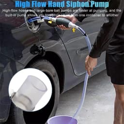 Hand Fuel Pump Car Fuel Tank Sucker Oil Transfer Fuel Pump Petrol Diesel Liquid Manual Pump Syphon Fuel Saver For Gas