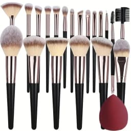 Professional 3/20PCS Makeup Brushes Set Soft Fluffy Eyeshadow Foundation Concealer Blending Blush Brush Kabuki Women Beauty Tool