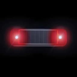 Mini LED Solar Power Car Warning Light Night Security Simulated Alarm Wireless Anti-Theft Caution Lamp Flashing Dummy Alarm Lamp