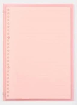 A5 B5 20Holes Loose-Leaf Notebook Refill 60Sheet Spiral Binder Paper Index Inside Page Dot Grid Blank Connell Stationery