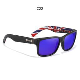 KDEAM Exclusive Sunglasses Polarized for Men and Women Surfing Hiking Sports Sun Glasses New Translucent Blue of KD505 CE