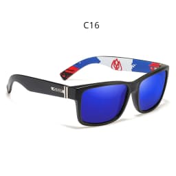 KDEAM Exclusive Sunglasses Polarized for Men and Women Surfing Hiking Sports Sun Glasses New Translucent Blue of KD505 CE