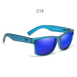 KDEAM Exclusive Sunglasses Polarized for Men and Women Surfing Hiking Sports Sun Glasses New Translucent Blue of KD505 CE