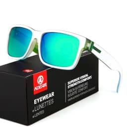 KDEAM Exclusive Sunglasses Polarized for Men and Women Surfing Hiking Sports Sun Glasses New Translucent Blue of KD505 CE