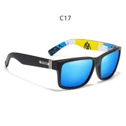 KDEAM Exclusive Sunglasses Polarized for Men and Women Surfing Hiking Sports Sun Glasses New Translucent Blue of KD505 CE