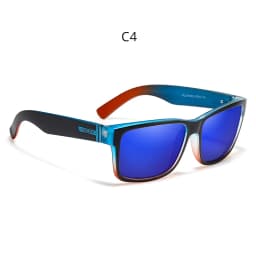 KDEAM Exclusive Sunglasses Polarized for Men and Women Surfing Hiking Sports Sun Glasses New Translucent Blue of KD505 CE