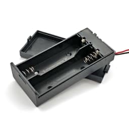 New 18650 Battery Storage Case 3.7V for 2x18650 Batteries Holder Box Container with 2 Slots ON/OFF Switch