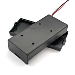 New 18650 Battery Storage Case 3.7V for 2x18650 Batteries Holder Box Container with 2 Slots ON/OFF Switch