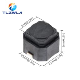 20PCS/LOT Tact Switch 6*6*5mm Mute Switch Silicone Keypad Push Button Switch 6X6X5 MM 2Pins Silent Switches