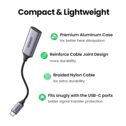 UGREEN USB Type C to HDMI Cable 4K USB C HDMI Adapter For iPhone 15 PC Xiaomi MacBook Pro Air iPad Pro Samsung Galaxy HDMI Cable