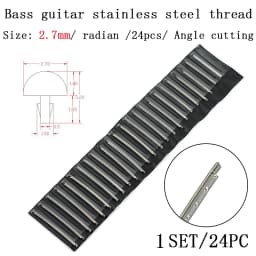 Fingerboard Frets Fret Wire For Electric Guitar Nickel Silver Stainless Steel 2.4MM 2.7mm 2.9MM Repair Material Accessories