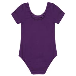 MSemis Toddler Girls Gymnastics Leotard Ballet Leotards Clothes Dance Wear Black Purple Leotards Cotton Bodysuit For Dancing