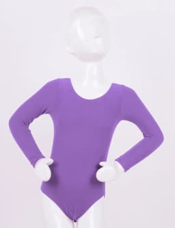 MSemis Toddler Girls Gymnastics Leotard Ballet Leotards Clothes Dance Wear Black Purple Leotards Cotton Bodysuit For Dancing