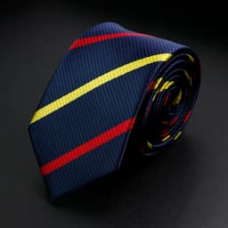 Stylish Men's Stripe Necktie College Style Red Navy Blue Green Multi-color Twill Cosplay Party Business Wedding Trendy Neck Ties
