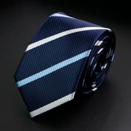 Stylish Men's Stripe Necktie College Style Red Navy Blue Green Multi-color Twill Cosplay Party Business Wedding Trendy Neck Ties