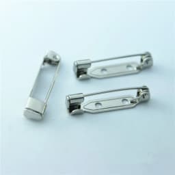 100pcs High Quality Safety pin Brooch Base Back Bar Badge Holder Brooch Pins DIY Jewelry Finding