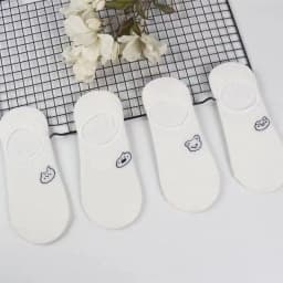 10 pieces = 5 Pairs/lot Rabbit Cow Heart Animal socks Cotton Casual Warm Women Streetwear Cute Funny Socks Short Happy Ankle