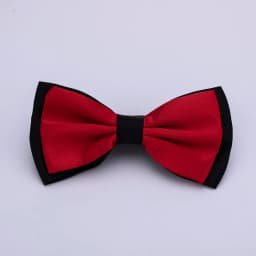 HUISHI Fashion Man Bow Tie Polyester 2 Layers Neckwear Adjustable Adult Bowtie For Party England Style Woman Wedding Solid