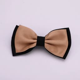 HUISHI Fashion Man Bow Tie Polyester 2 Layers Neckwear Adjustable Adult Bowtie For Party England Style Woman Wedding Solid