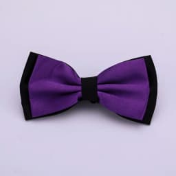 HUISHI Fashion Man Bow Tie Polyester 2 Layers Neckwear Adjustable Adult Bowtie For Party England Style Woman Wedding Solid
