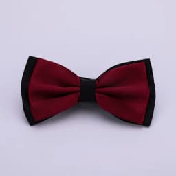 HUISHI Fashion Man Bow Tie Polyester 2 Layers Neckwear Adjustable Adult Bowtie For Party England Style Woman Wedding Solid