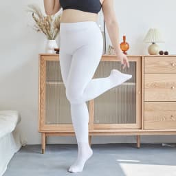 2021 Women Newly Designed Plus Size Spring Autumn Silk Pantyhose White Dance For Adult Practice Tights Medium Thick 45-140KG