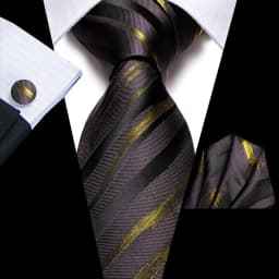 Hi-Tie Orange Solid Paisley Men's Tie Set Silk Wedding Tie For Men New Fashion Designer Quality Hanky Cufflinks Set Dropshipping