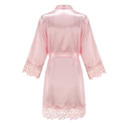 Bridesmaid Robes Rose Gold Bride Robe Wedding Bridesmaid Gift Satin Lace Robe Bridal Dressing Gown Bachelorette Party Pajamas