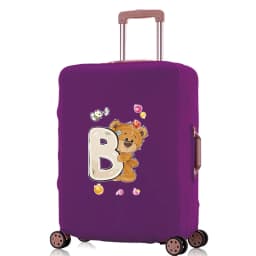 Luggage Case Suitcase 20223 Travel Dust Cover Luggage Protective Covers 18-32 Inch Travel Accessories Bear Letter Series Pattern