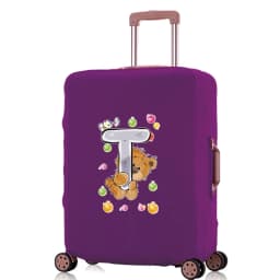 Luggage Case Suitcase 20223 Travel Dust Cover Luggage Protective Covers 18-32 Inch Travel Accessories Bear Letter Series Pattern