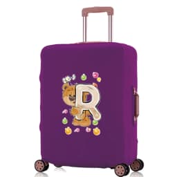 Luggage Case Suitcase 20223 Travel Dust Cover Luggage Protective Covers 18-32 Inch Travel Accessories Bear Letter Series Pattern