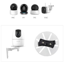 Universal Camera Support Wall Bracket, Indoor Camera Security Surveillance Accessories Camera Support And Base Holder Rack