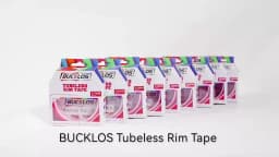 BUCKLOS MTB Bicycle Tubeless Rim Tapes 10M MTB Tire Liner Vacuum Tire Pad 17-35MM Road Bike Rim Tape Strips Cycling Wheel