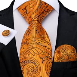 Fashion Paisley Men's Ties Gold Teal Green Black Tie For Men 8cm Business Wedding Accessories Cravat Gift For Men DiBanGu