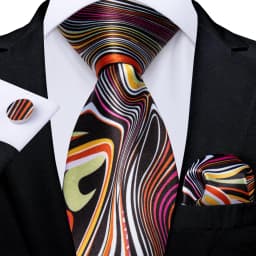 Fashion Paisley Men's Ties Gold Teal Green Black Tie For Men 8cm Business Wedding Accessories Cravat Gift For Men DiBanGu