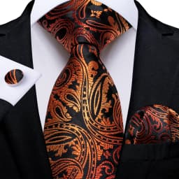 Fashion Paisley Men's Ties Gold Teal Green Black Tie For Men 8cm Business Wedding Accessories Cravat Gift For Men DiBanGu