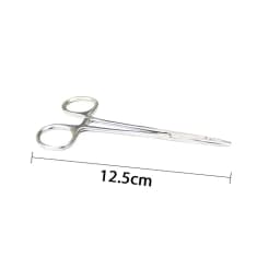 AG 1Pcs Stainless Steel Hemostatic Forceps Surgical Forceps Tool Hemostat Locking Clamps Forceps Curved/Straight Tip
