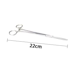 AG 1Pcs Stainless Steel Hemostatic Forceps Surgical Forceps Tool Hemostat Locking Clamps Forceps Curved/Straight Tip