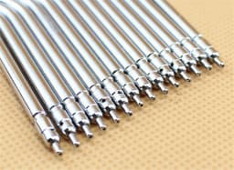 10pcs/bag 3 Way Dental Air Water Syringe Spray Nozzles Tips Tube Stainless Steel Syringe Spray Nozzles Tips for Teeth Whitening
