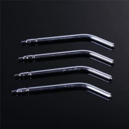 10pcs/bag 3 Way Dental Air Water Syringe Spray Nozzles Tips Tube Stainless Steel Syringe Spray Nozzles Tips for Teeth Whitening