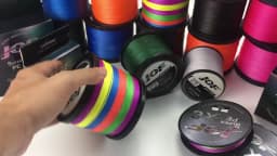 JOF 300M 500M 1000M 8 Strands 4 Strands 18-88LB PE Braided Fishing Wire Multifilament Super Strong Fishing Line Japan Multicolor