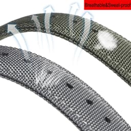 18mm 19mm 20mm 21mm 22mm 24mm Sailcloth Watch Strap Wear-Resistant Breathable Nylon Watchband Quick Release Band Belt For Men