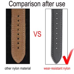 18mm 19mm 20mm 21mm 22mm 24mm Sailcloth Watch Strap Wear-Resistant Breathable Nylon Watchband Quick Release Band Belt For Men