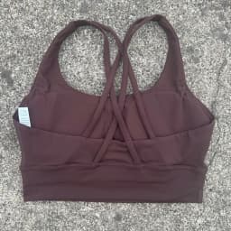 Solid Color Soft Cross Back Women Fitness Bra Tights Yoga Vest High Strength Shockproof Gym Sports Top Push Up With Chest Pad