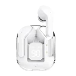 T2 Tws Wireless Bluetooth Headset Transparent Headphones ENC Power Digital Display Stereo Sound Earphones for All Smartphones