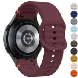 Original Silicone Band for Samsung Galaxy Watch 7 FE 6 4 Classic 5 Pro 44mm 40mm 43mm 47mm 45mm Bracelet Galaxy Watch6 7 Strap