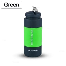 Pocket Keychain Flashlight Waterproof Outdoor Hiking Camping Mini FlashlightUSB Rechargeable LED Multifunctional Strong Light